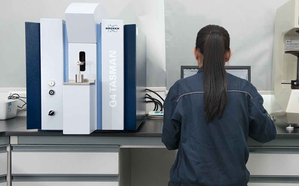 Raw Material Analysis by Spectrograph